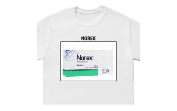 mex diet supplement Norex 50 mg shirt