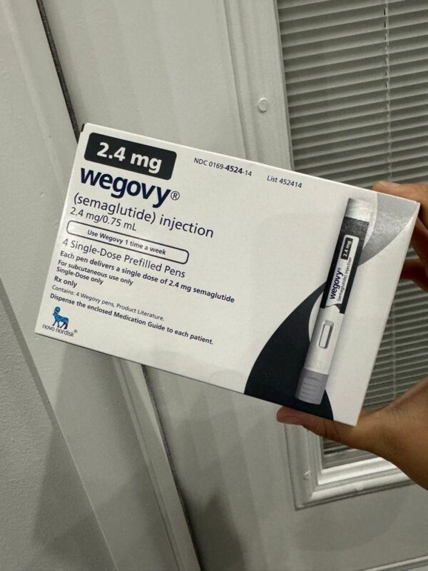 Wegovy 2.4 mg 4 count box
